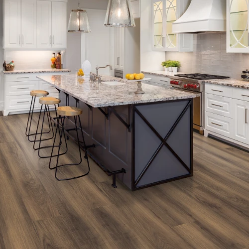 hardwood flooring in modern kitchen